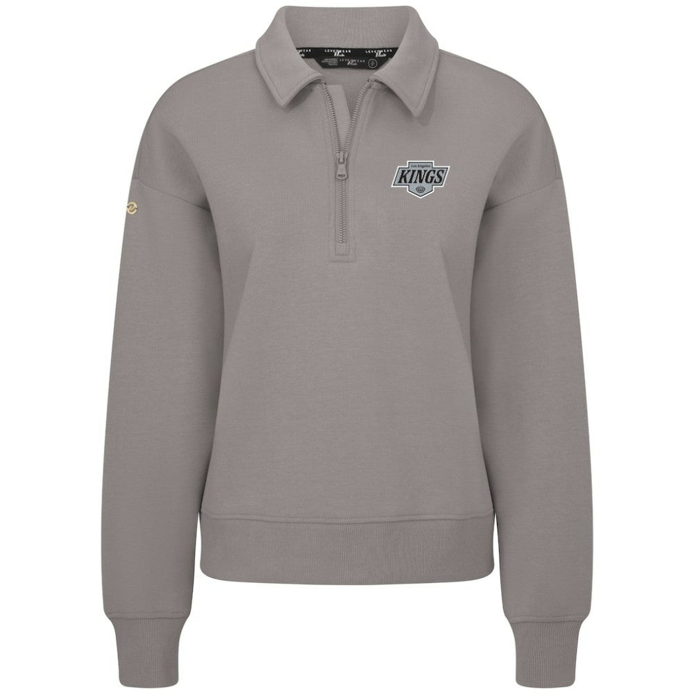 NHL Los Angeles Kings Levelwear Women's Canmore Quarter-Zip Pullover