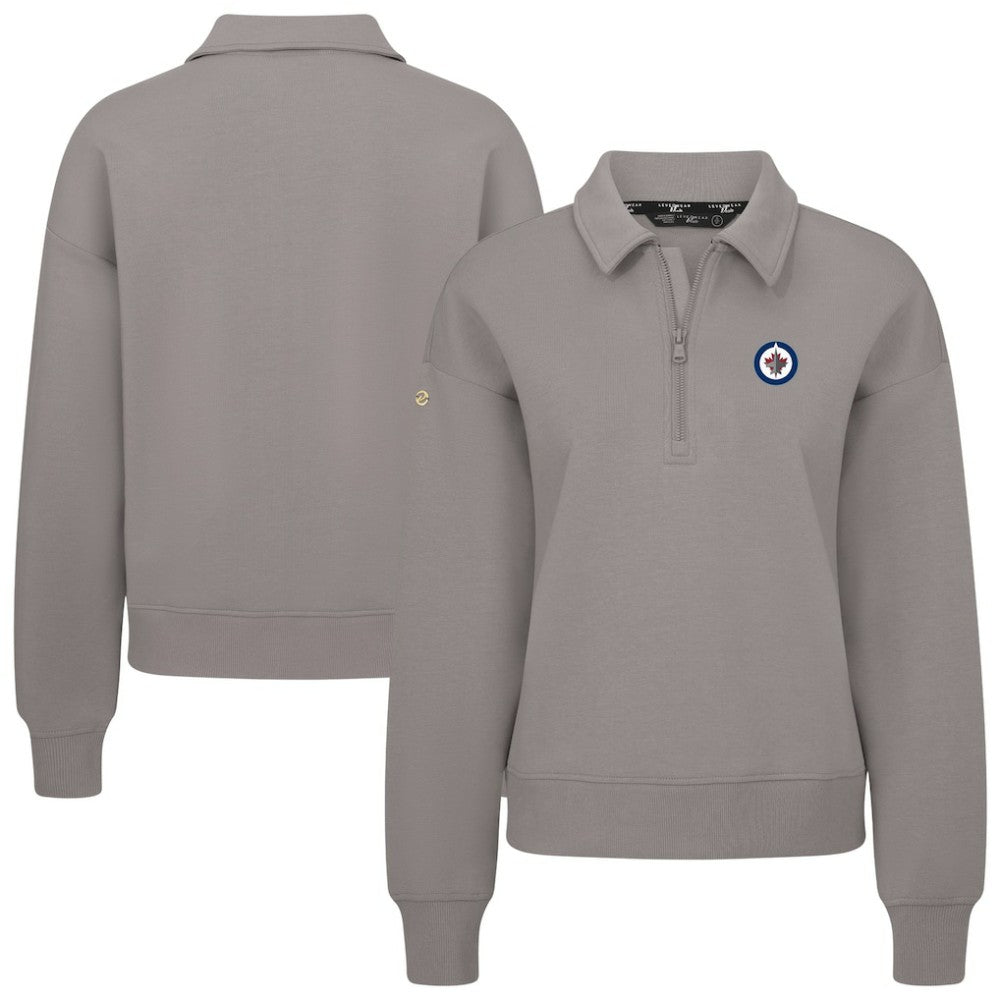 NHL Winnipeg Jets Levelwear Women's Canmore Quarter-Zip Pullover