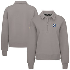 NHL Winnipeg Jets Levelwear Women's Canmore Quarter-Zip Pullover