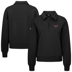 NHL Washington Capitals Levelwear Women's Canmore Quarter-Zip Pullover