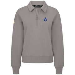 NHL Toronto Maple Leafs Levelwear Women's Canmore Quarter-Zip Pullover