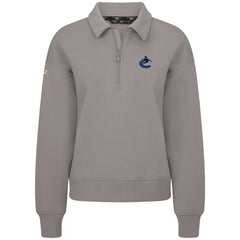 NHL Vancouver Canucks Levelwear Women's Canmore Quarter-Zip Pullover
