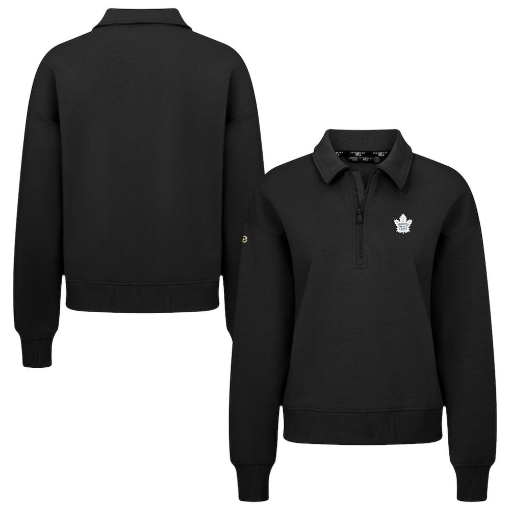 NHL Toronto Maple Leafs Levelwear Women's Canmore Quarter-Zip Pullover