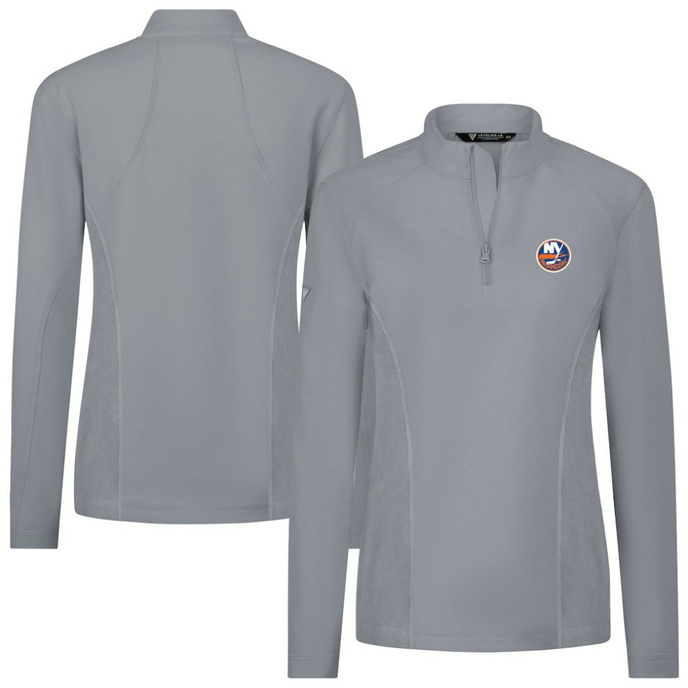 NHL New York Islanders Levelwear Women's Upright Quarter-Zip Pullover