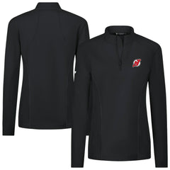 NHL New Jersey Devils Levelwear Women's Upright Quarter-Zip Pullover