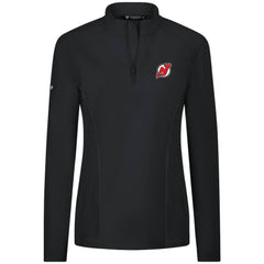 NHL New Jersey Devils Levelwear Women's Upright Quarter-Zip Pullover
