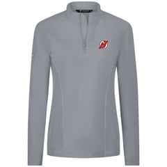 NHL New Jersey Devils Levelwear Women's Upright Quarter-Zip Pullover