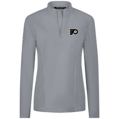 NHL Philadelphia Flyers Levelwear Women's Upright Quarter-Zip Pullover