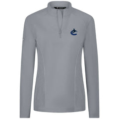 NHL Vancouver Canucks Levelwear Women's Upright Quarter-Zip Pullover