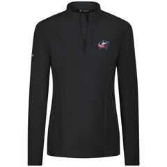 NHL Columbus Blue Jackets Levelwear Women's Upright Quarter-Zip Pullover