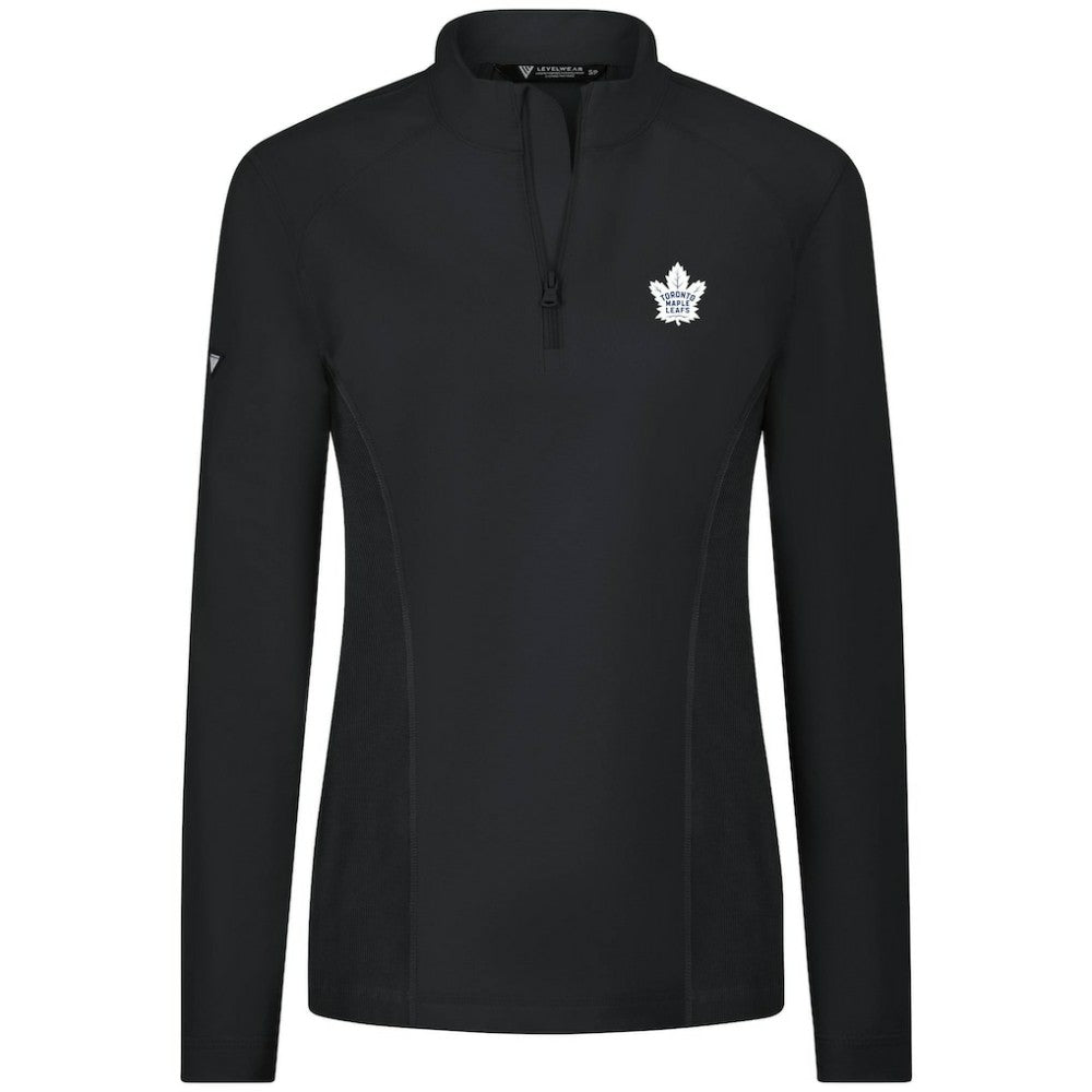 NHL Toronto Maple Leafs Levelwear Women's Upright Quarter-Zip Pullover