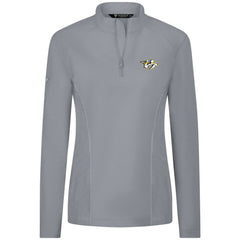 NHL Nashville Predators Levelwear Women's Upright Quarter-Zip Pullover