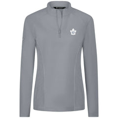 NHL Toronto Maple Leafs Levelwear Women's Upright Quarter-Zip Pullover