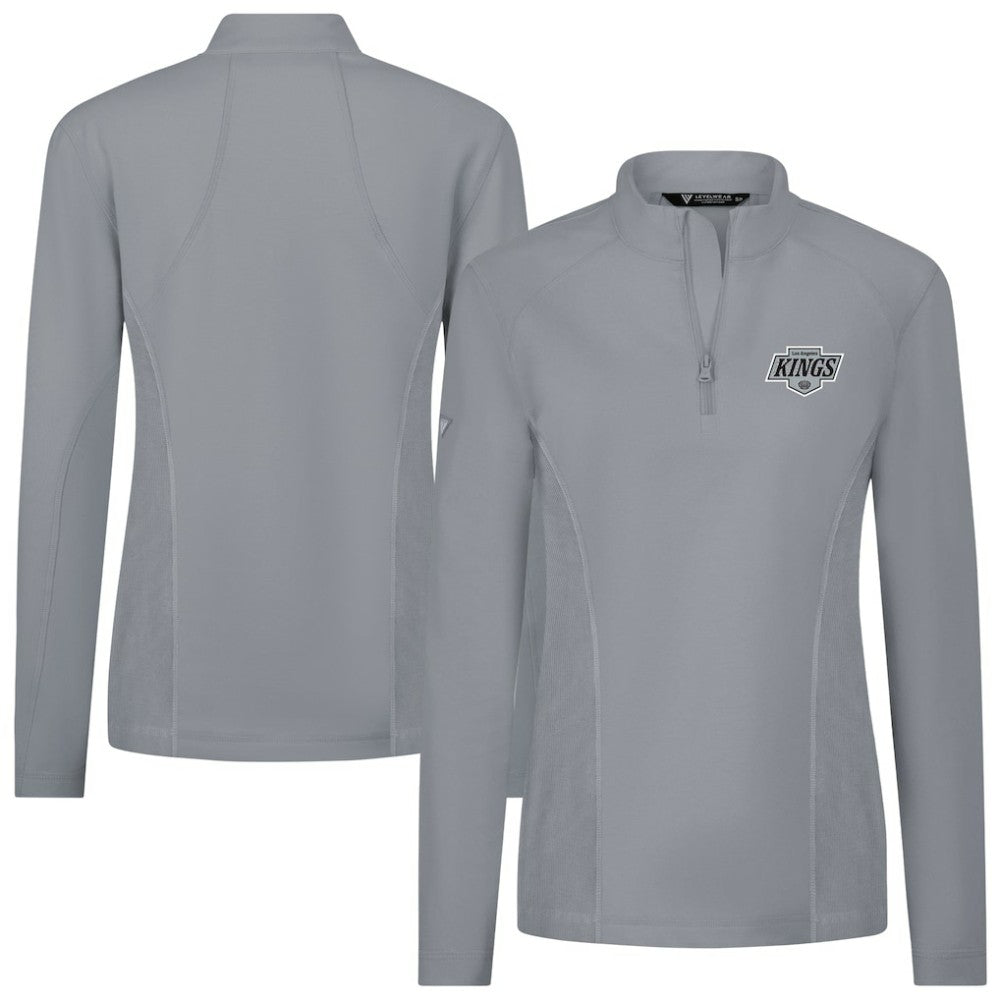NHL Los Angeles Kings Levelwear Women's Upright Quarter-Zip Pullover
