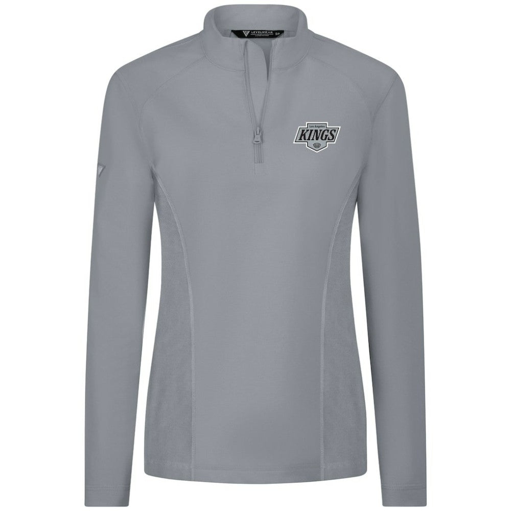 NHL Los Angeles Kings Levelwear Women's Upright Quarter-Zip Pullover