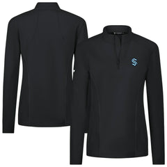 NHL Seattle Kraken Levelwear Women's Upright Quarter-Zip Pullover