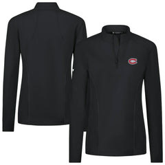 NHL Montreal Canadiens Levelwear Women's Upright Quarter-Zip Pullover