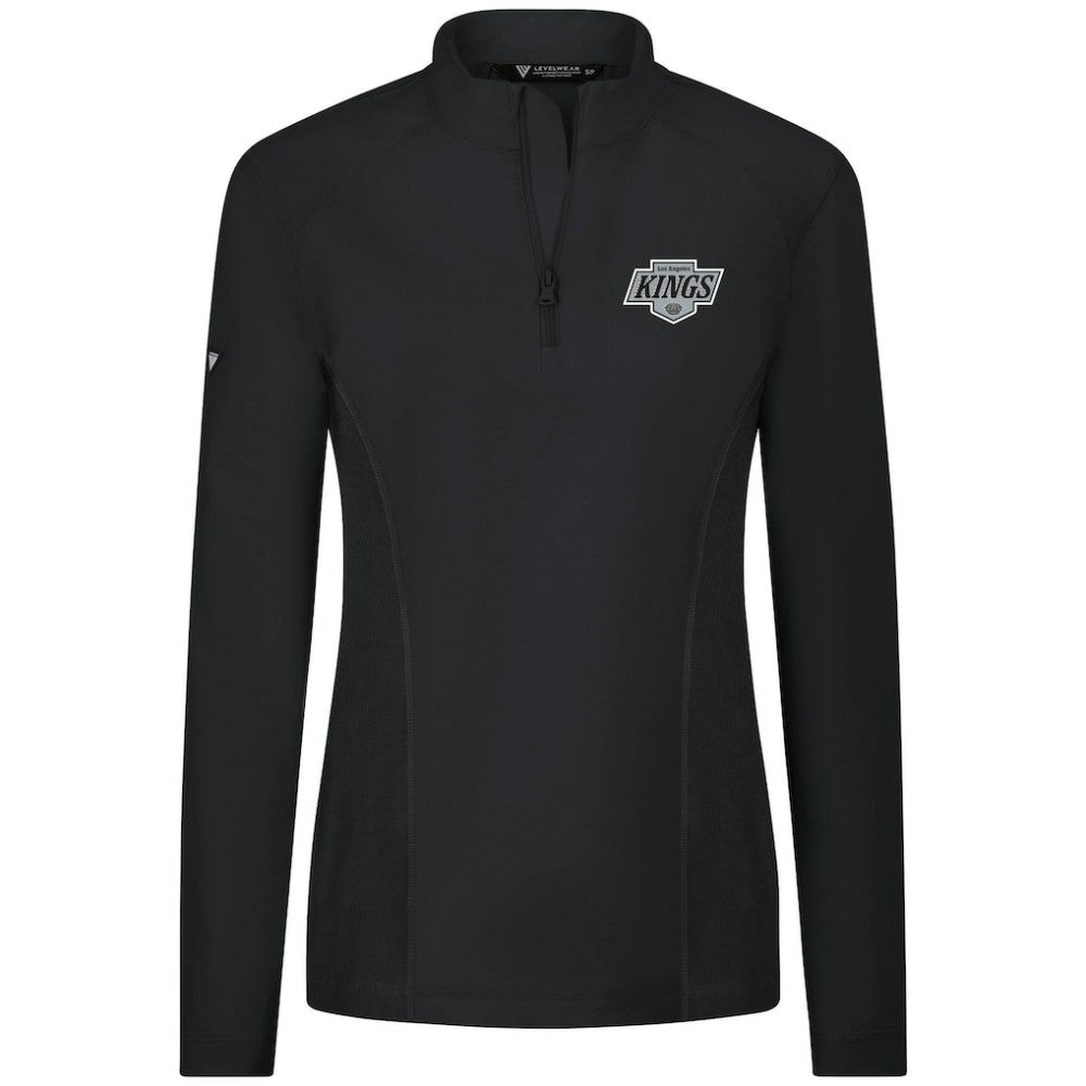 NHL Los Angeles Kings Levelwear Women's Upright Quarter-Zip Pullover