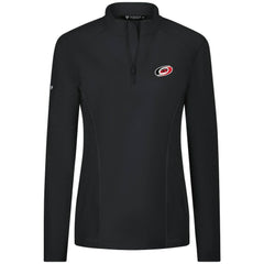 NHL Carolina Hurricanes Levelwear Women's Upright Quarter-Zip Pullover