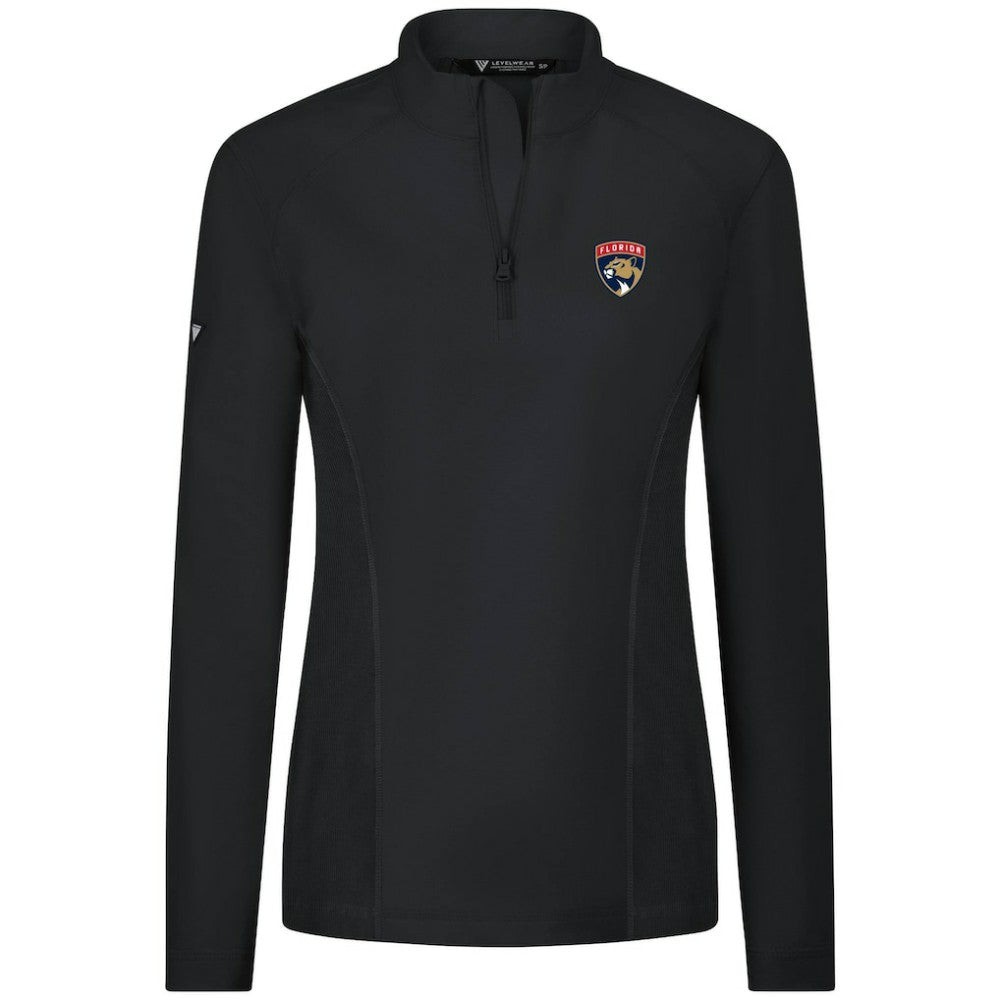 NHL Florida Panthers Levelwear Women's Upright Quarter-Zip Pullover