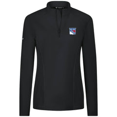 NHL New York Rangers Levelwear Women's Upright Quarter-Zip Pullover