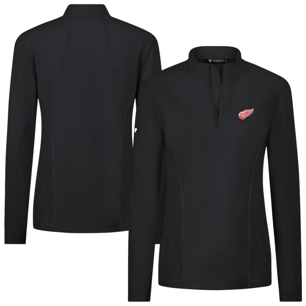 NHL Detroit Red Wings Levelwear Women's Upright Quarter-Zip Pullover