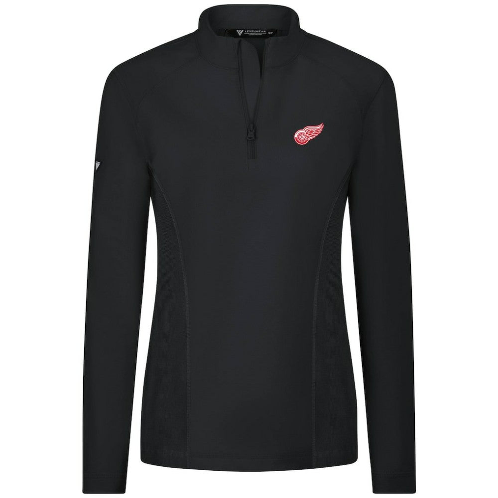 NHL Detroit Red Wings Levelwear Women's Upright Quarter-Zip Pullover