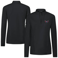 NHL Washington Capitals Levelwear Women's Upright Quarter-Zip Pullover