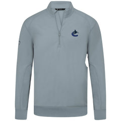 NHL Vancouver Canucks Levelwear Upright Tri-Blend Quarter-Zip Pullover