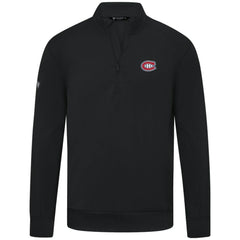 NHL Montreal Canadiens Levelwear Upright Tri-Blend Quarter-Zip Pullover