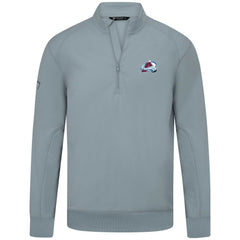 NHL Colorado Avalanche Levelwear Upright Tri-Blend Quarter-Zip Pullover