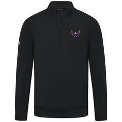 NHL Washington Capitals Levelwear Upright Tri-Blend Quarter-Zip Pullover