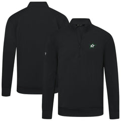 NHL Dallas Stars Levelwear Upright Tri-Blend Quarter-Zip Pullover