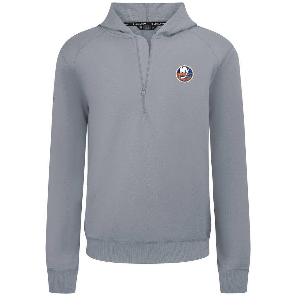 NHL New York Islanders Levelwear Technic Quarter-Zip Pullover Hoodie