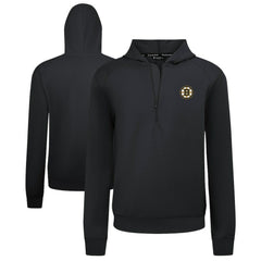 NHL Boston Bruins Levelwear Technic Quarter-Zip Pullover Hoodie