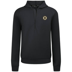 NHL Boston Bruins Levelwear Technic Quarter-Zip Pullover Hoodie