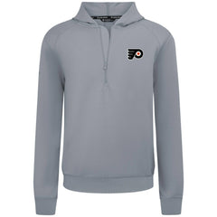 NHL Philadelphia Flyers Levelwear Technic Quarter-Zip Pullover Hoodie