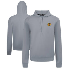 NHL Chicago Blackhawks Levelwear Technic Quarter-Zip Pullover Hoodie