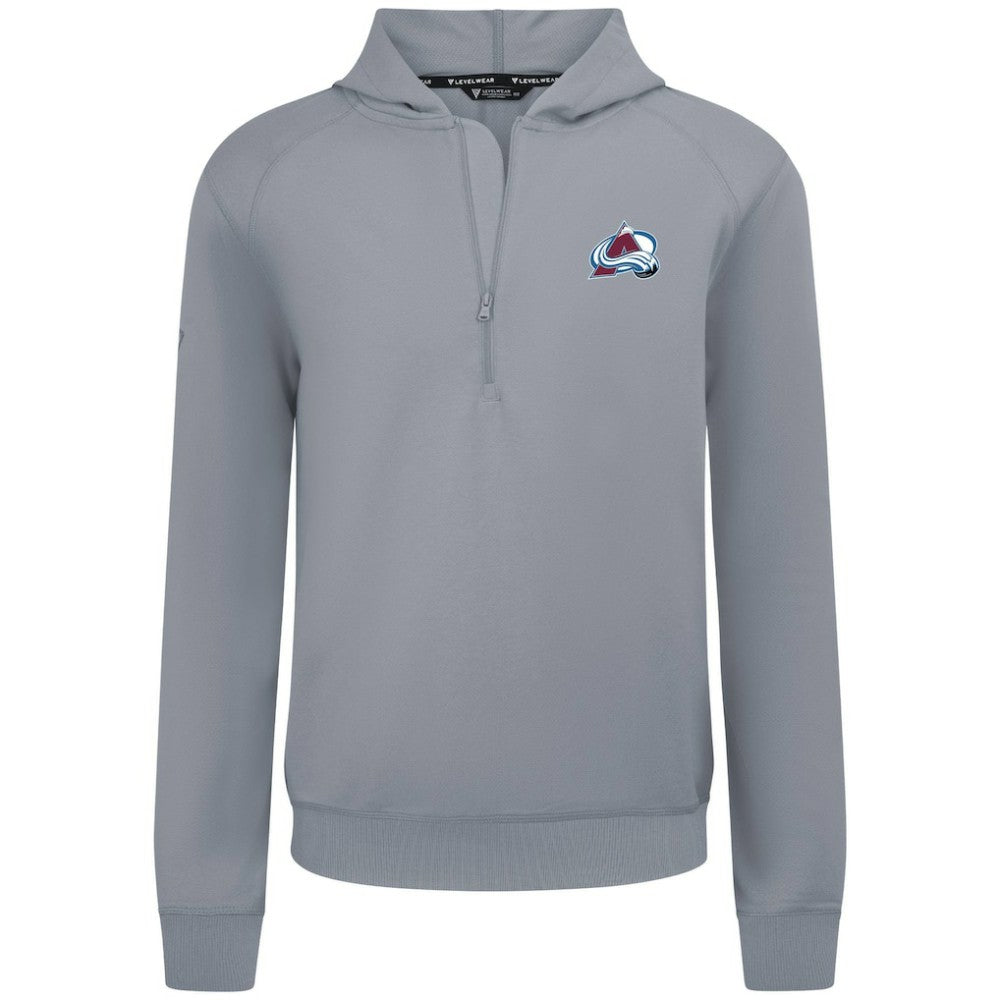 NHL Colorado Avalanche Levelwear Technic Quarter-Zip Pullover Hoodie
