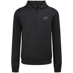 NHL Minnesota Wild Levelwear Technic Quarter-Zip Pullover Hoodie