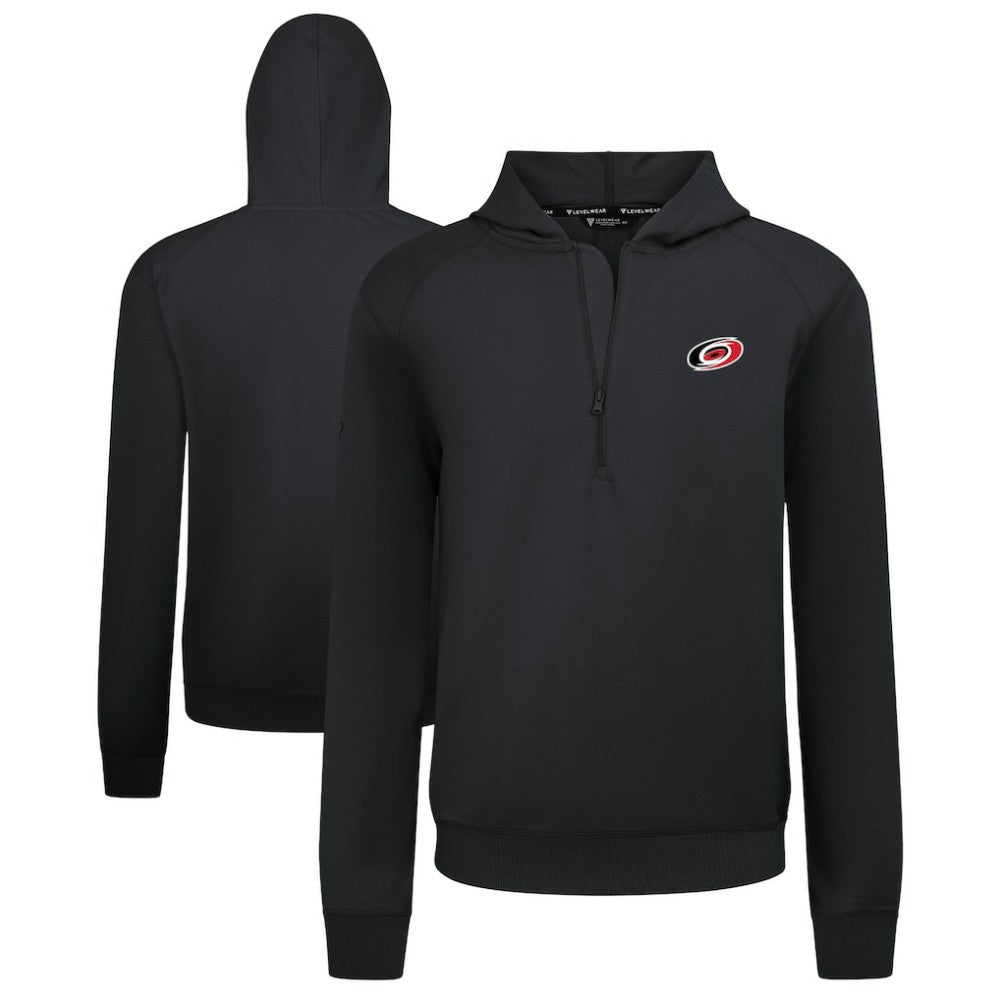 NHL Carolina Hurricanes Levelwear Technic Quarter-Zip Pullover Hoodie