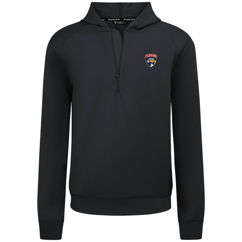 NHL Florida Panthers Levelwear Technic Quarter-Zip Pullover Hoodie