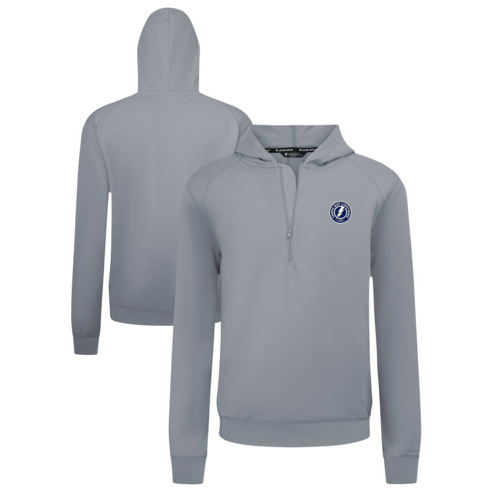 NHL Tampa Bay Lightning Levelwear Technic Quarter-Zip Pullover Hoodie