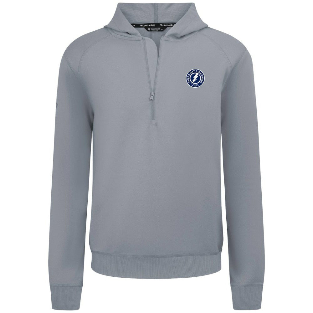 NHL Tampa Bay Lightning Levelwear Technic Quarter-Zip Pullover Hoodie