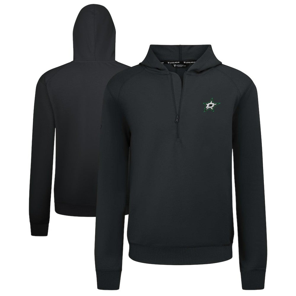 NHL Dallas Stars Levelwear Technic Quarter-Zip Pullover Hoodie