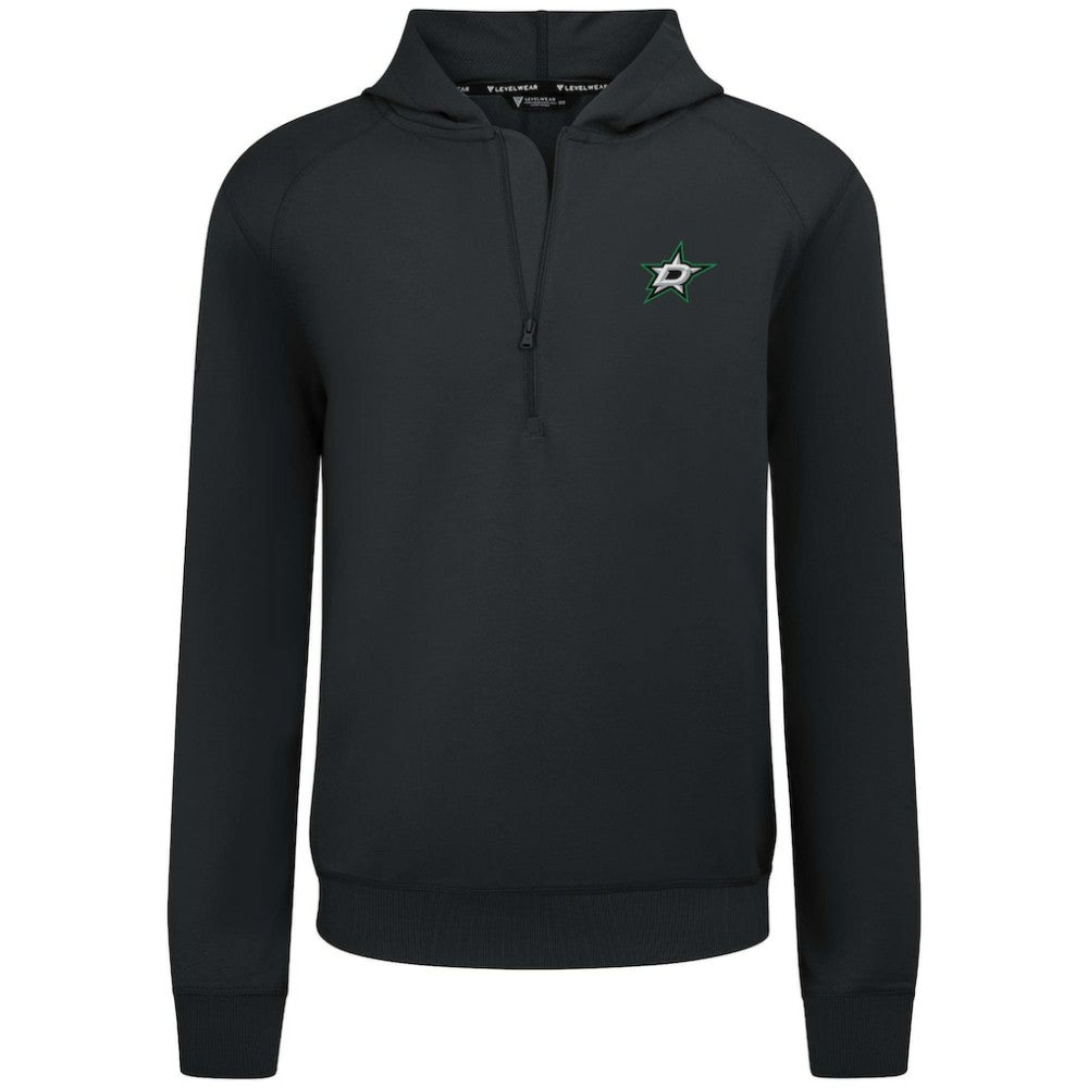 NHL Dallas Stars Levelwear Technic Quarter-Zip Pullover Hoodie