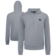 NHL San Jose Sharks Levelwear Technic Quarter-Zip Pullover Hoodie