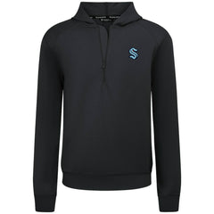 NHL Seattle Kraken Levelwear Technic Quarter-Zip Pullover Hoodie