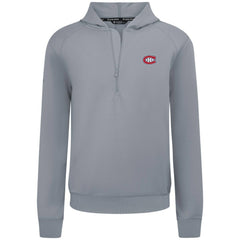 NHL Montreal Canadiens Levelwear Technic Quarter-Zip Pullover Hoodie
