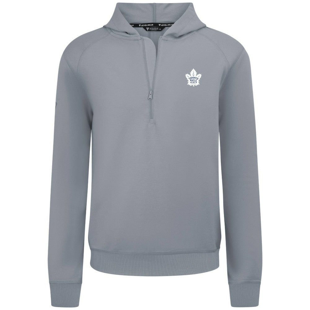 NHL Toronto Maple Leafs Levelwear Technic Quarter-Zip Pullover Hoodie